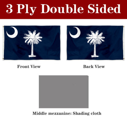 Fyon South Carolina Flag Banner