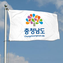 Fyon Double-sided South Chungcheong Province, South Korea Flag Banner