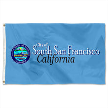 Fyon Double-sided South San Francisco, California Flag Banner