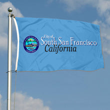 Fyon Double-sided South San Francisco, California Flag Banner