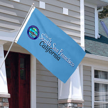 Fyon Double-sided South San Francisco, California Flag Banner