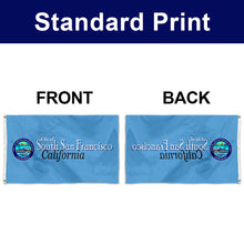 Fyon Double-sided South San Francisco, California Flag Banner