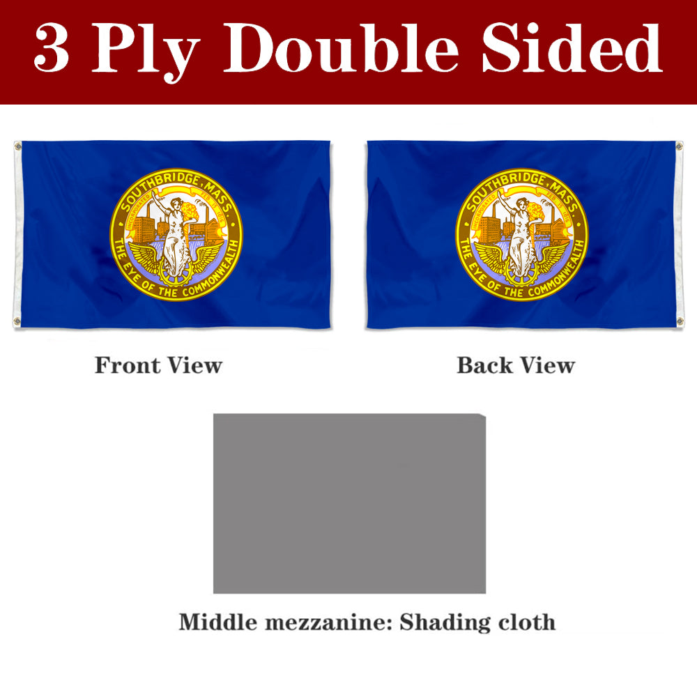 Fyon Southbridge, Massachusetts Flag Banner