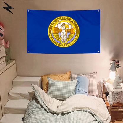Fyon Southbridge, Massachusetts Flag Banner