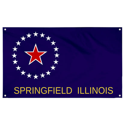 Fyon Springfield, Illinois Flag Banner