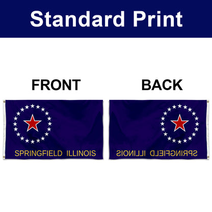 Fyon Springfield, Illinois Flag Banner