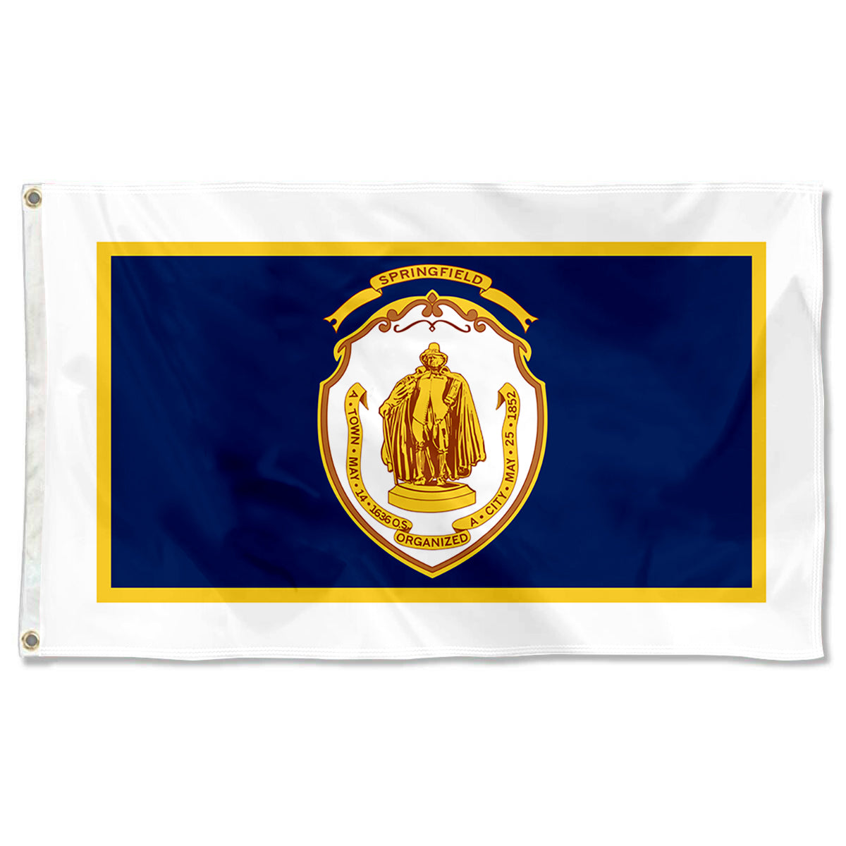 Fyon Springfield, Massachusetts Flag Banner
