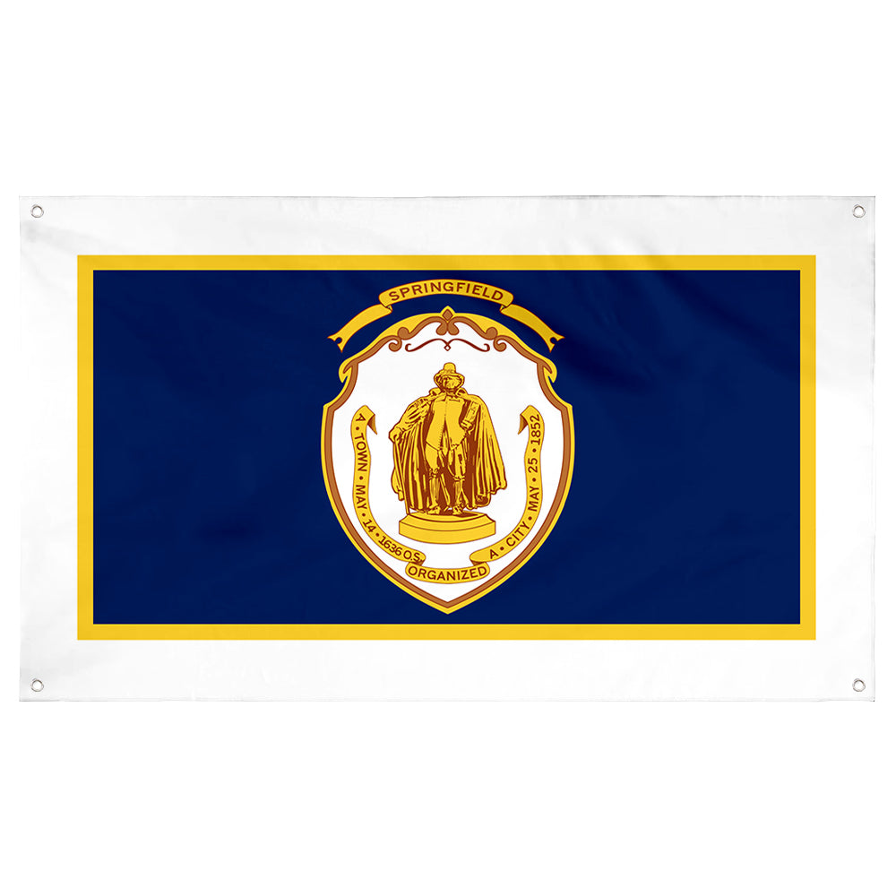 Fyon Springfield, Massachusetts Flag Banner