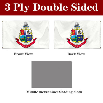 Fyon Stamford, Connecticut Flag Banner