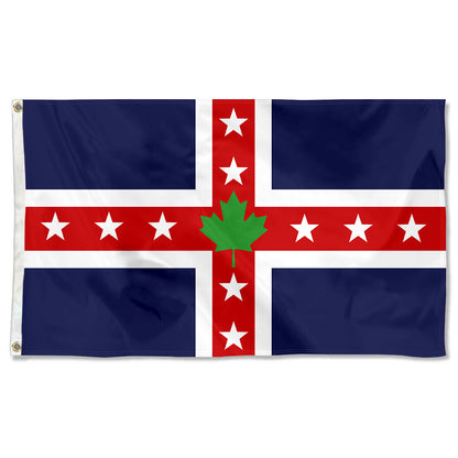 Fyon Stars & Leaf Proposal (1964) Flag Banner