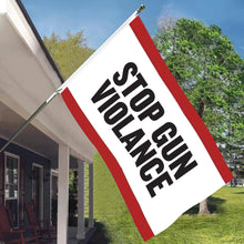 Fyon Stop Gun Violence Flag  Indoor and Outdoor Banner