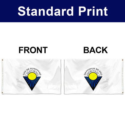 Fyon Sunnyvale, California Flag Banner