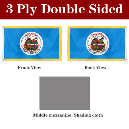 Fyon Swansea, Massachusetts Flag Banner