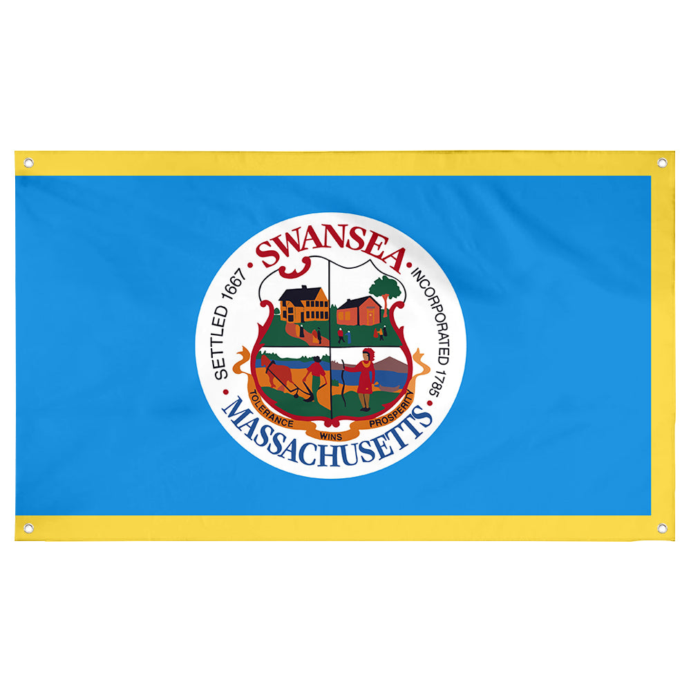 Fyon Swansea, Massachusetts Flag Banner