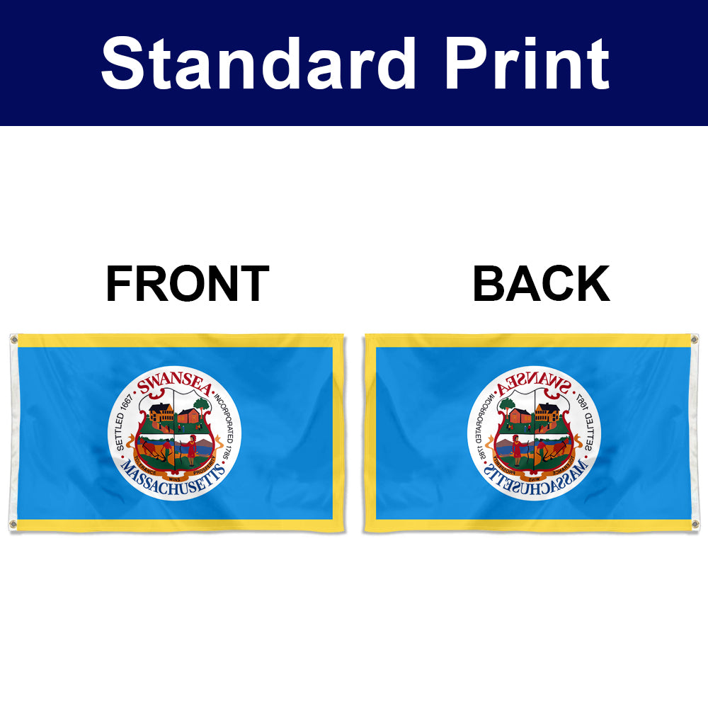 Fyon Swansea, Massachusetts Flag Banner
