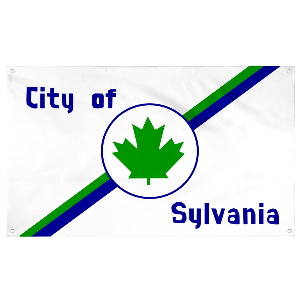 Fyon Sylvania, Ohio (1977–2021) Flag Banner