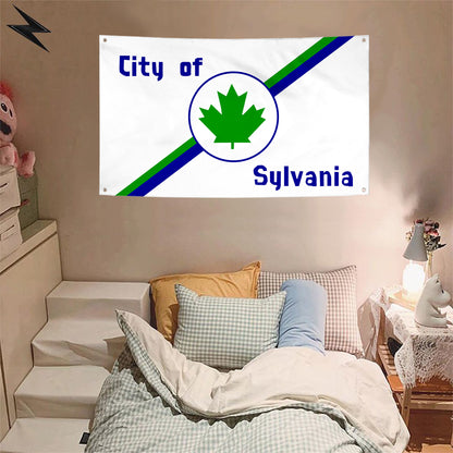 Fyon Sylvania, Ohio (1977–2021) Flag Banner