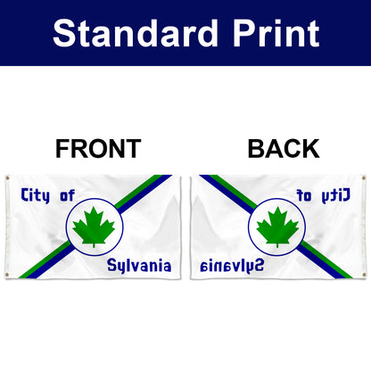 Fyon Sylvania, Ohio (1977–2021) Flag Banner