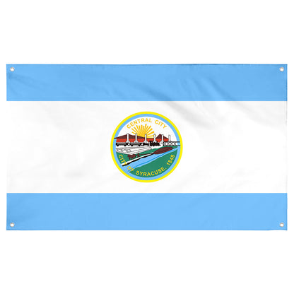 Fyon Syracuse, New York (1986–2023) Flag Banner