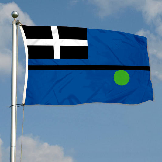 Fyon Virginia banner City of Tangier Island Flag