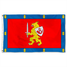 Fyon Double-sided Taurage County, Lithuania Flag Banner