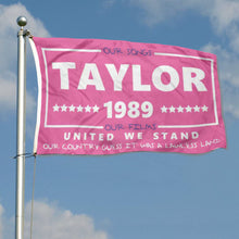 Fyon Taylor Flag - 1989 Flag - DBATC - Swiftie Merch - United We Stand - Taylor For President Flag  Indoor and outdoor banner