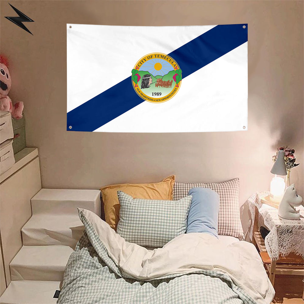 Fyon Temecula, California Flag Banner