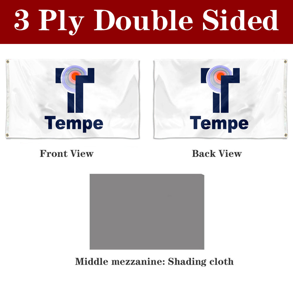 Fyon Tempe, Arizona official Flag  Banner