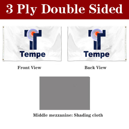 Fyon Tempe, Arizona official Flag  Banner