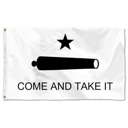 Fyon Texas Come and Take It Flag Banner