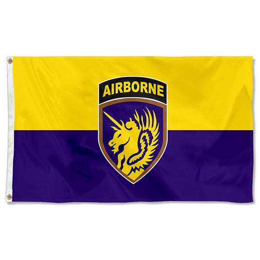 Fyon The Army 13th Airborne Division Flag  Design 2 Indoor and outdoor banner