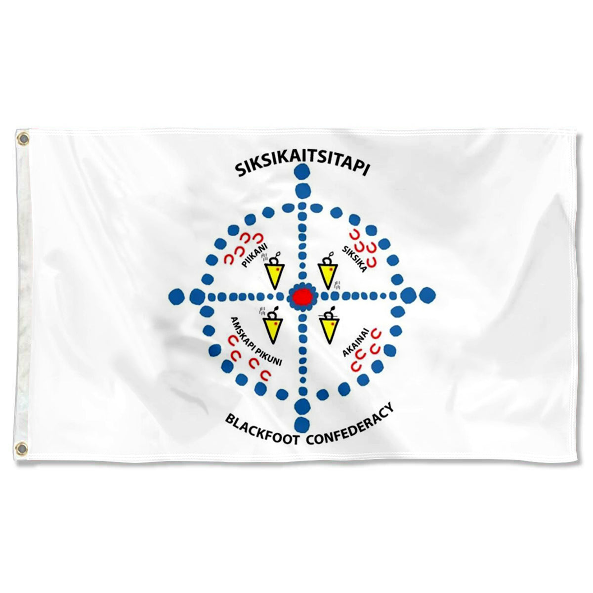 Fyon The Blackfoot Confederacy Flag Banner