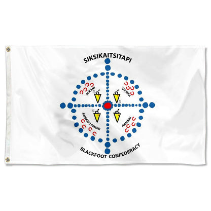 Fyon The Blackfoot Confederacy Flag Banner