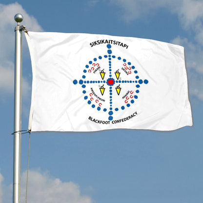Fyon The Blackfoot Confederacy Flag Banner