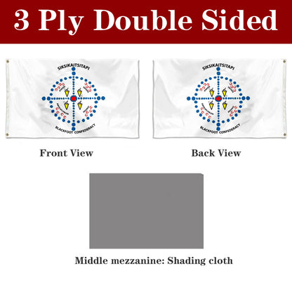 Fyon The Blackfoot Confederacy Flag Banner