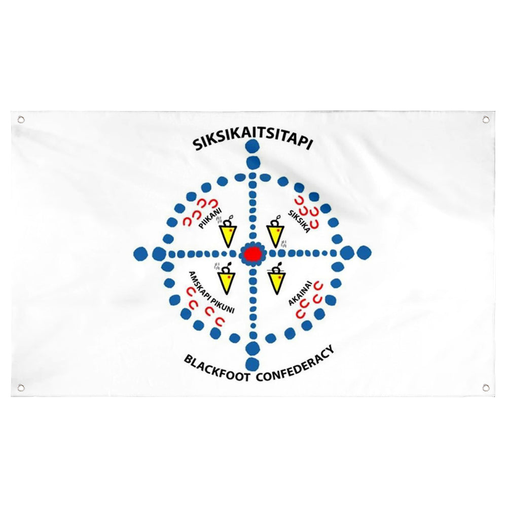 Fyon The Blackfoot Confederacy Flag Banner