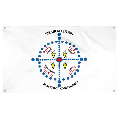 Fyon The Blackfoot Confederacy Flag Banner
