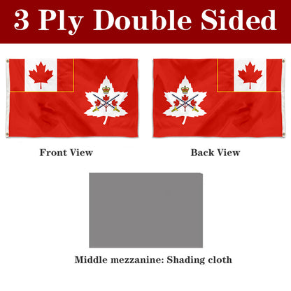 Fyon The Canadian Army Flag Banner