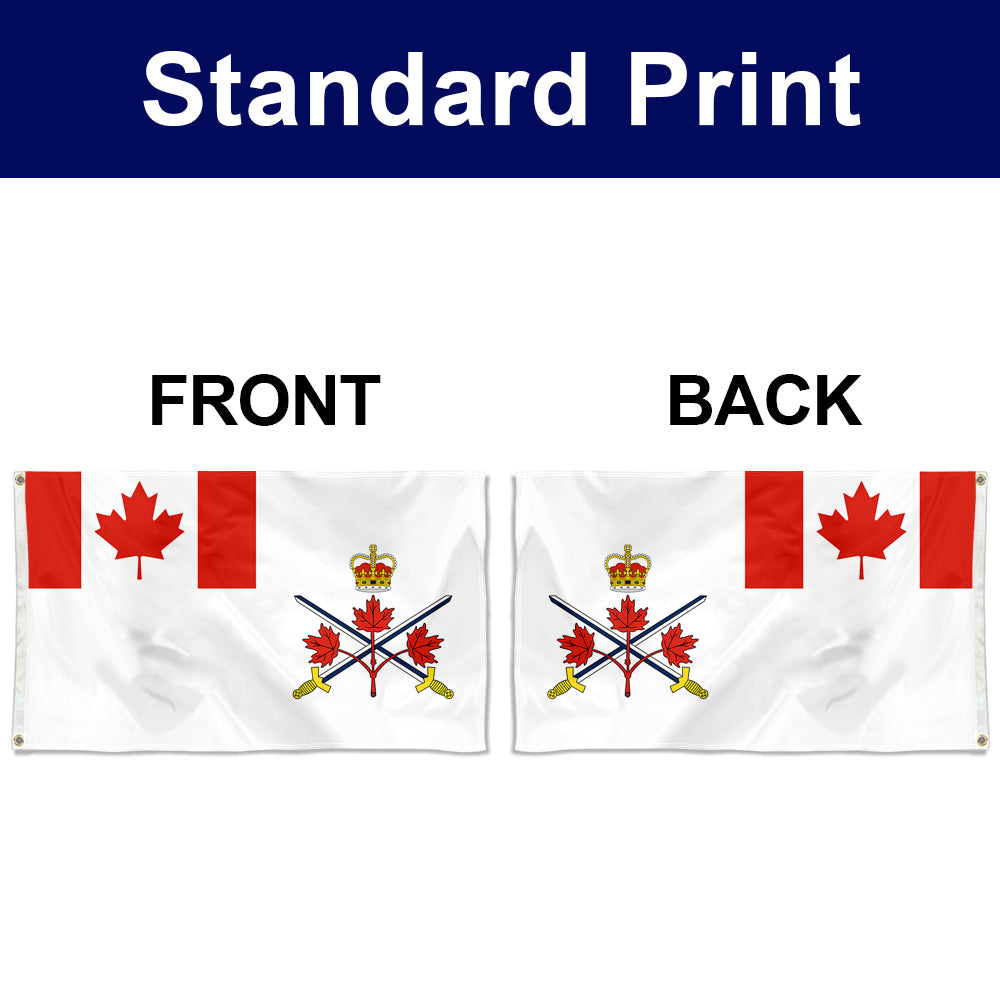 Fyon The Canadian Army (2013–2016) Flag Banner