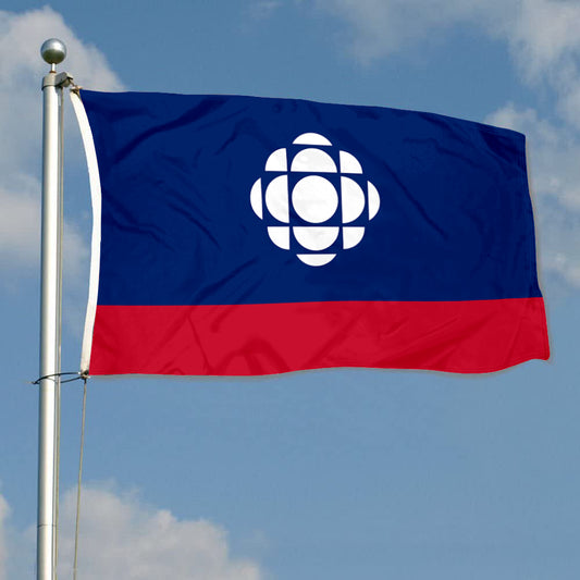 Fyon The Canadian Broadcasting Corporation Flag Banner