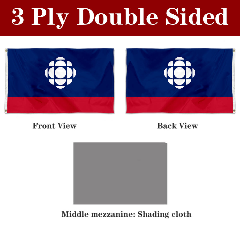 Fyon The Canadian Broadcasting Corporation Flag Banner