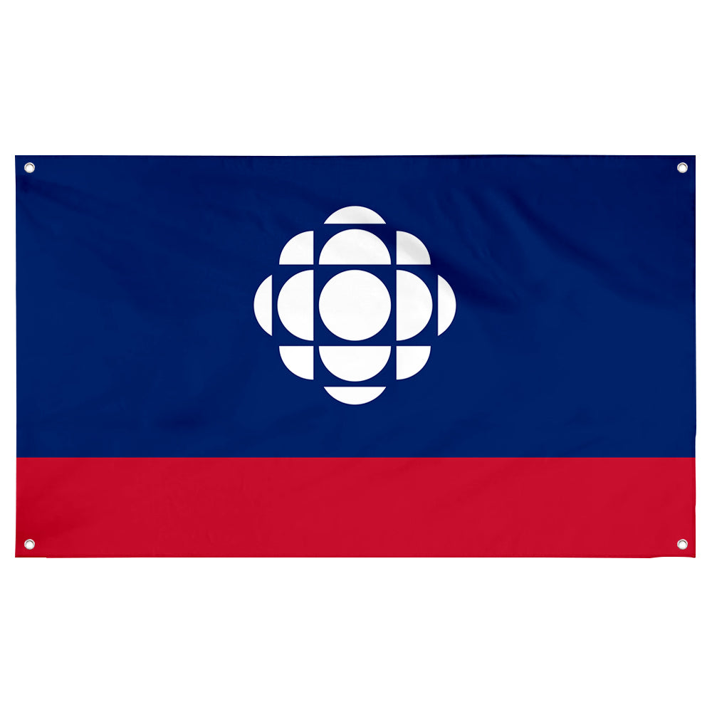Fyon The Canadian Broadcasting Corporation Flag Banner