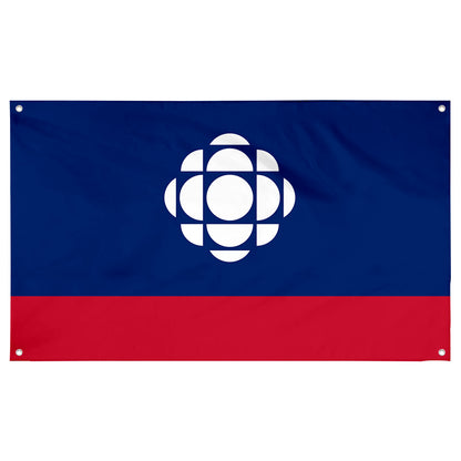 Fyon The Canadian Broadcasting Corporation Flag Banner