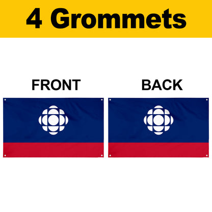 Fyon The Canadian Broadcasting Corporation Flag Banner