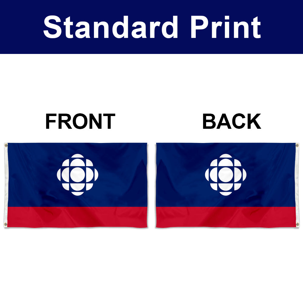 Fyon The Canadian Broadcasting Corporation Flag Banner