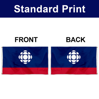 Fyon The Canadian Broadcasting Corporation Flag Banner