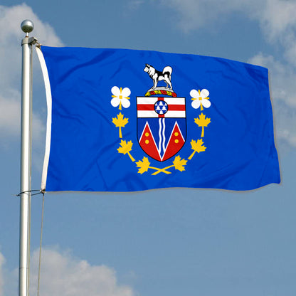 Fyon The Commissioner of Yukon Flag Banner