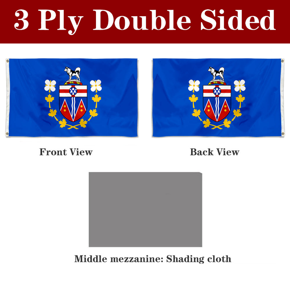 Fyon The Commissioner of Yukon Flag Banner