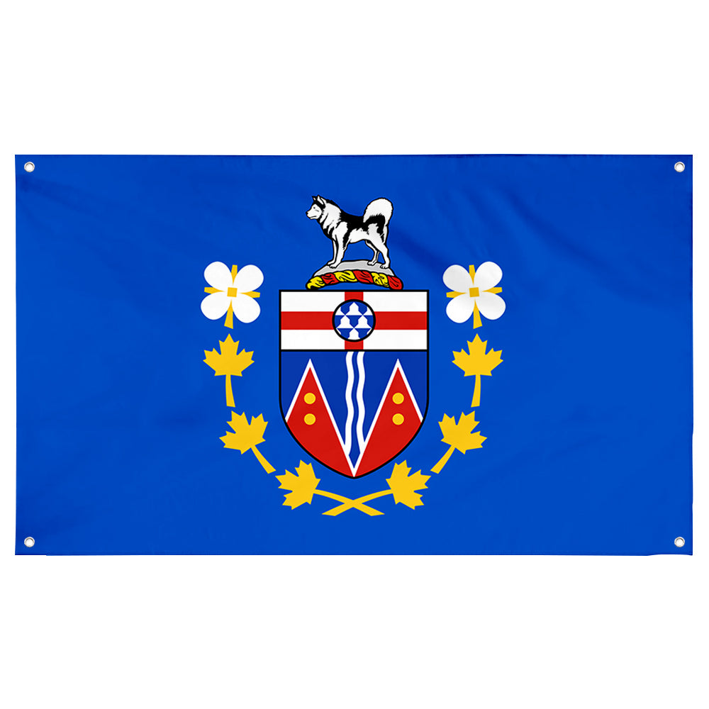 Fyon The Commissioner of Yukon Flag Banner