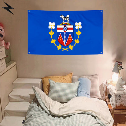 Fyon The Commissioner of Yukon Flag Banner